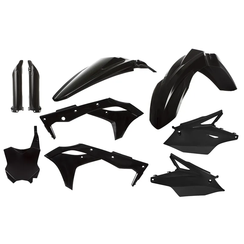[ Acerbis ] Kit Plastique complet Full-Kit Kawasaki KXF 250 17-20, Noir Azonnali szállítás