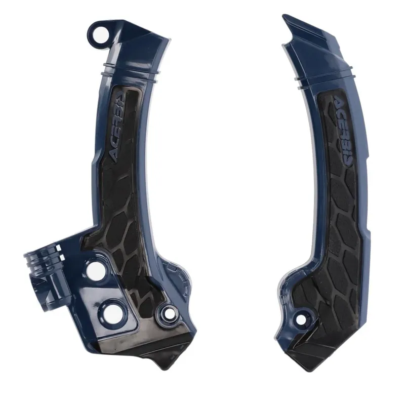 [ Acerbis ] Protections de Cadre Anti-Dérapante X-Grip Husqvarna TC/FC 23-, TE/FE 24-, Bleu/Noir Szuper ajánlat