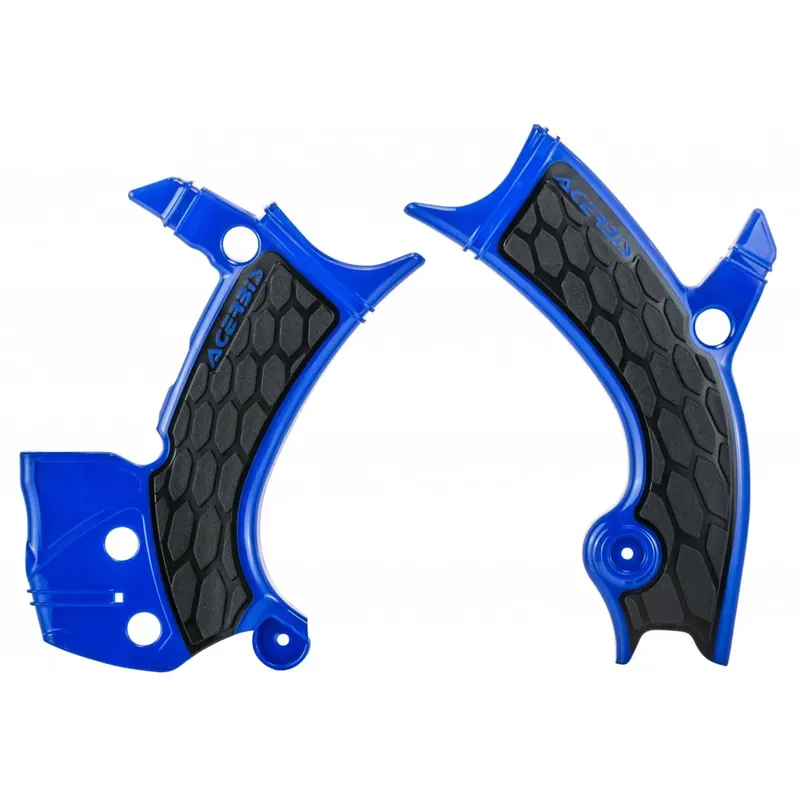 Kihagyhatatlan ajánlat [ Acerbis ] Protections de Cadre Anti-Dérapante X-Grip Yamaha YZF/WR-F, Bleu