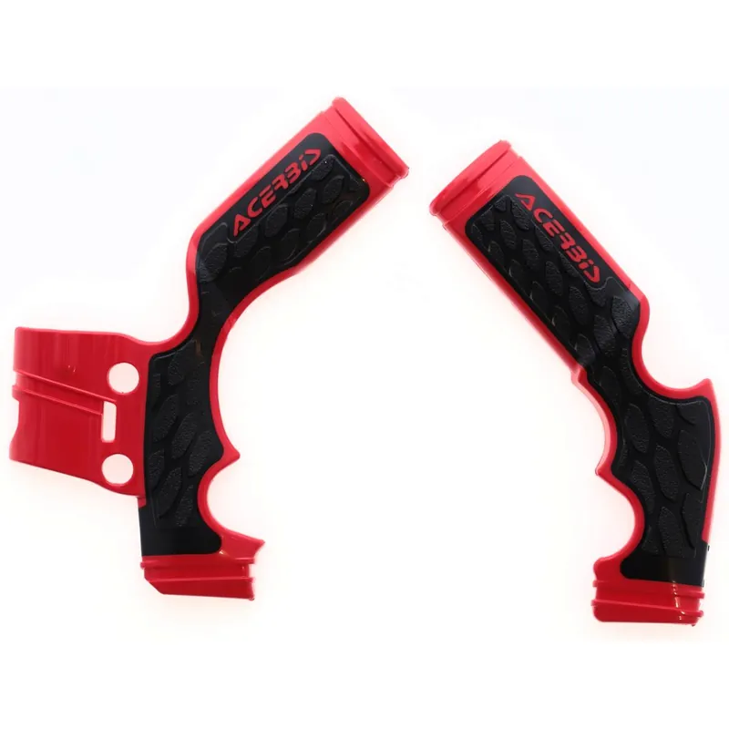 Kedvezmény [ Acerbis ] Protections de Cadre Anti-Dérapante X-Grip Gas Gas MC 65 21-, Rouge/Noir