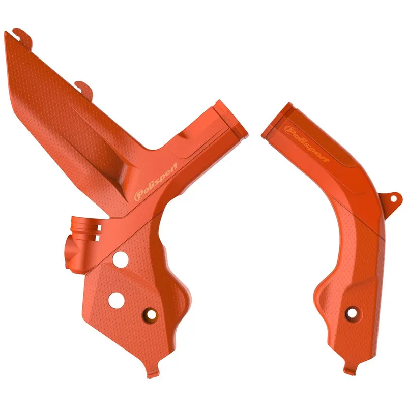 [ Polisport ] Protections de Cadre Anti-Dérapante KTM SX/SX-F 19-20, EXC/EXC-F ‘20, Orange Kiárusítás