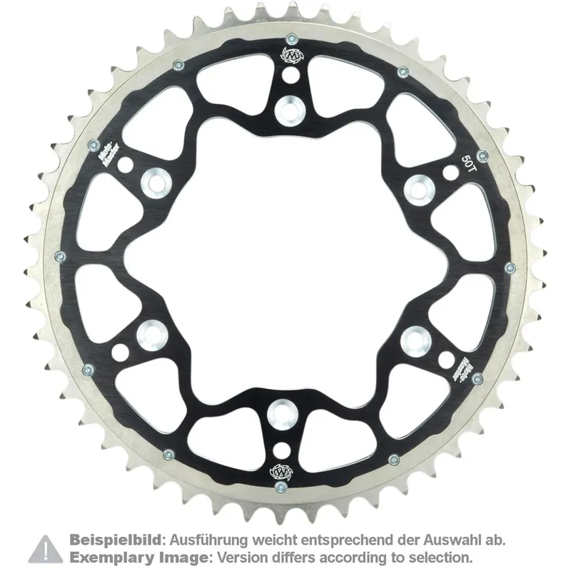 [ Moto-Master ] Couronne Fusion Dual-Ring Kawasaki KXF 250/450, Noir Szezonális akció