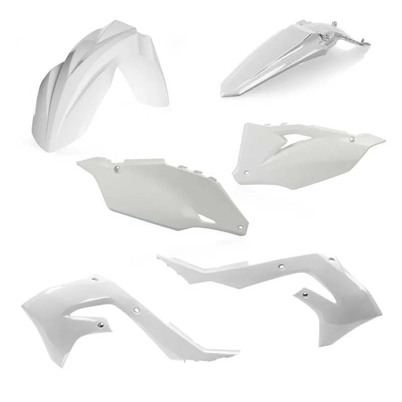 [ Acerbis ] Kit Plastique Kawasaki KX 250F 21-, KX 450F 19-, Blanc Különleges ajánlat