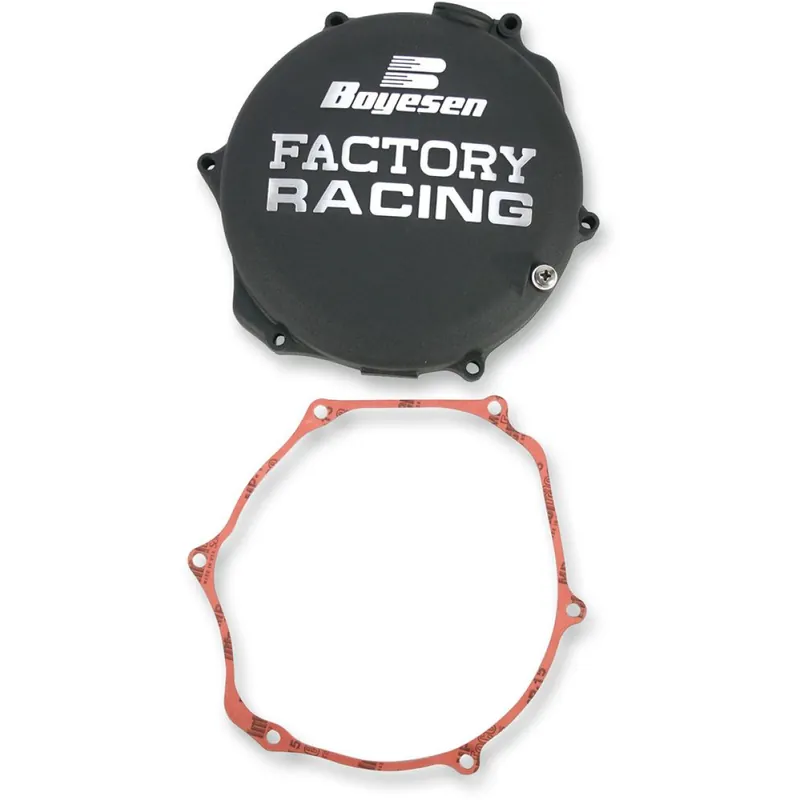 [ Boyesen ] Couvercle de Carter d‘Embrayage Factory Suzuki RM-Z 450 08-, Noir Végkiárusítás