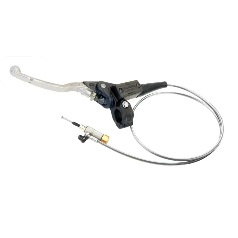 [ Magura ] Kit d‘Embrayage Hydraulique Hymec Honda CR 250R, Kawasaki KX-F 450, avec câble de 1045 mm, Noir Gyors kiszállítás