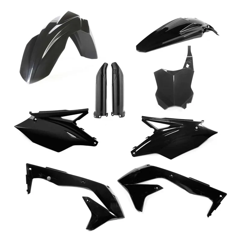 Biztonságos fizetés [ Acerbis ] Kit Plastique complet Full-Kit Kawasaki KXF 450 16-18, Noir