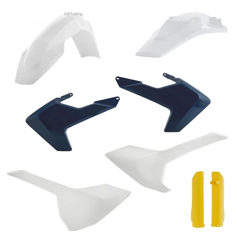 Akció [ Acerbis ] Kit Plastique complet Full-Kit Husqvarna TE 125/250/300, FE 250/350/450/501 17-19, Replica 018
