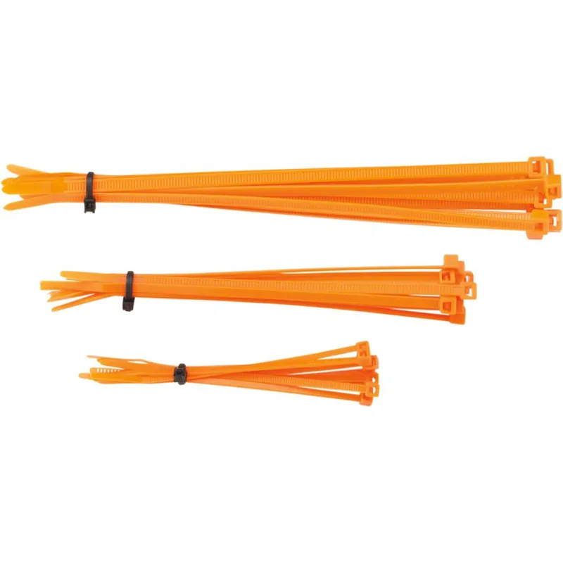 [ Moose Racing ] Colliers de Serrage 30 pieces, orange Prémium