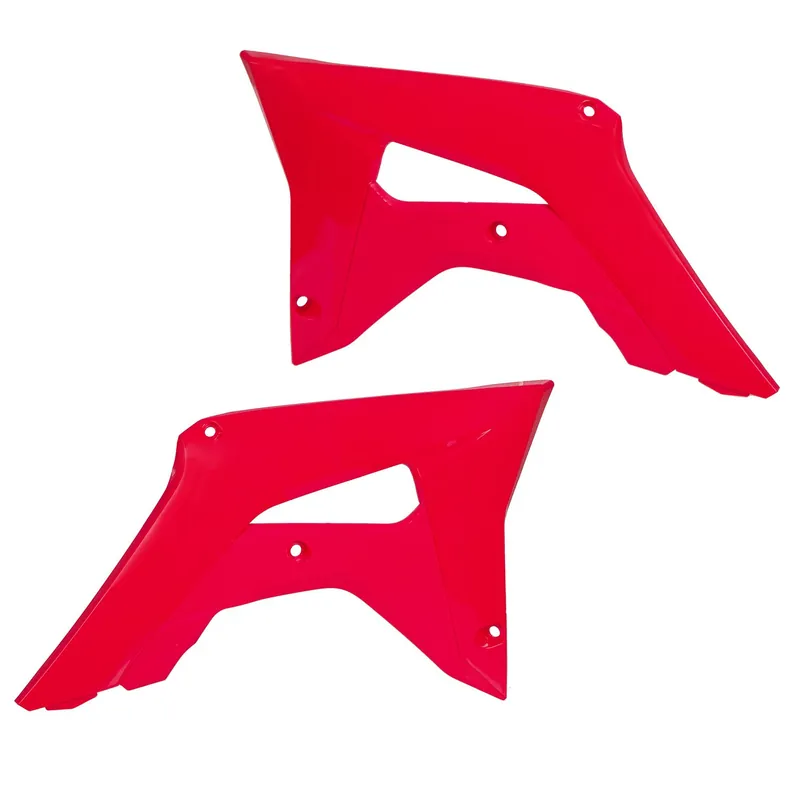 Szezonális akció [ Acerbis ] Ouie de Radiateur Honda CRF 250 18-21, CRF 450 17-20, Rouge