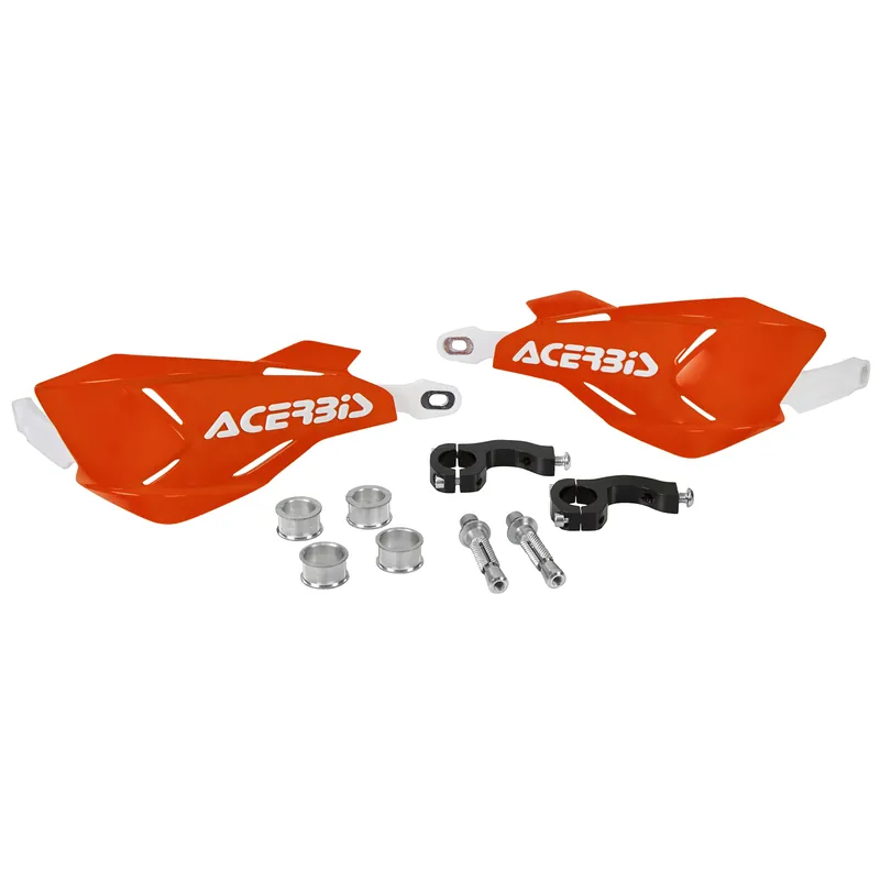 [ Acerbis ] Protège Mains X-Factory Orange/Blanc, Kit de Montage inclus Árcsökkenés