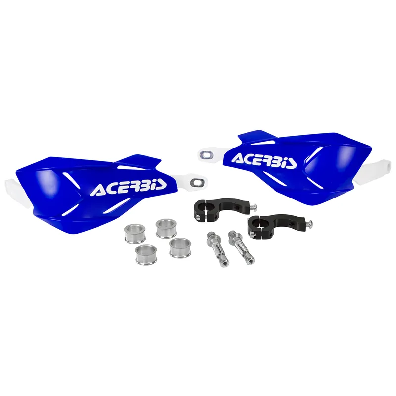 [ Acerbis ] Protège Mains X-Factory Bleu/Blanc, Kit de Montage inclus Kihagyhatatlan ajánlat