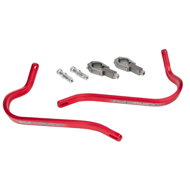 [ Zeta ] Protège Mains Armor Rouge, 22.2 mm, Bend Design Árcsökkenés