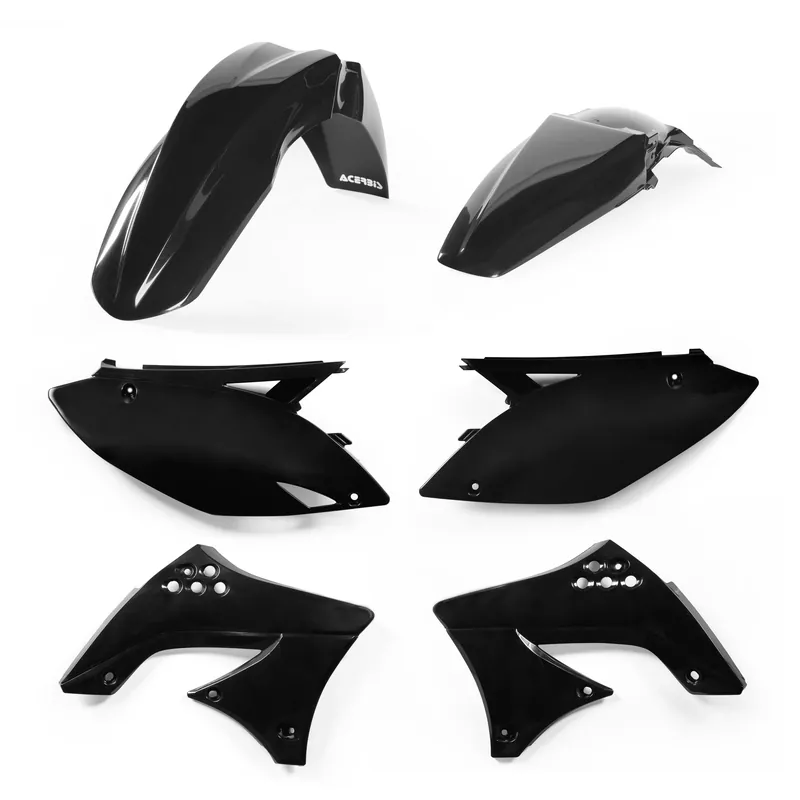 Legkelendőbb [ Acerbis ] Kit Plastique Kawasaki KXF 450 09-11, Noir