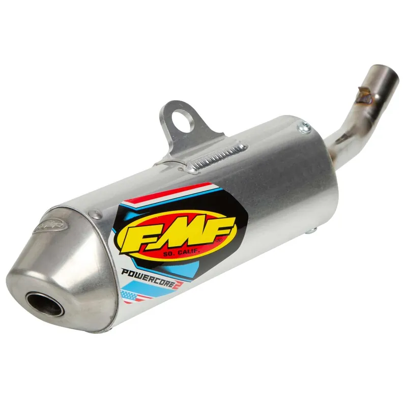 [ FMF ] Silencieux PowerCore 2 Yamaha YZ 125 02-20, Acier Inox/Aluminium/Acier Inox Újdonság