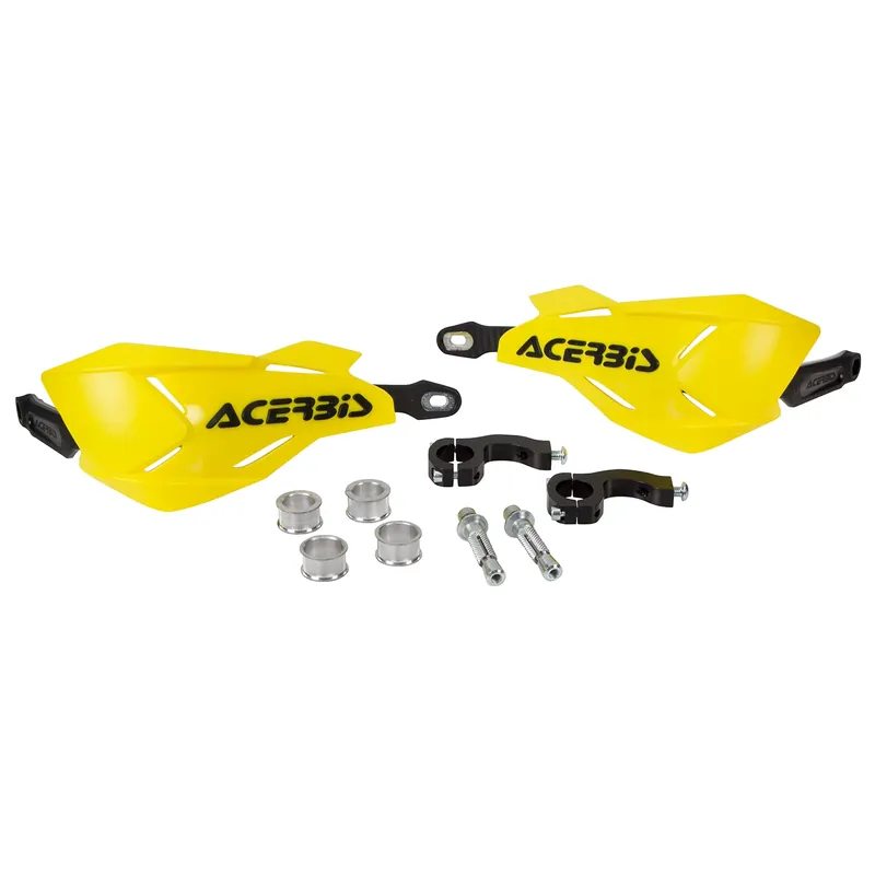 Biztonságos fizetés [ Acerbis ] Protège Mains X-Factory Jaune/Noir, Kit de Montage inclus
