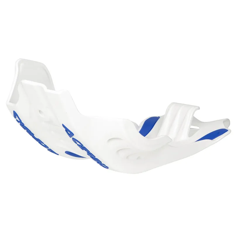 Szuper akció [ Acerbis ] Sabot Moteur Blanc/Bleu, KTM SX-F 450, Husqvarna FC 450, FE 450/501
