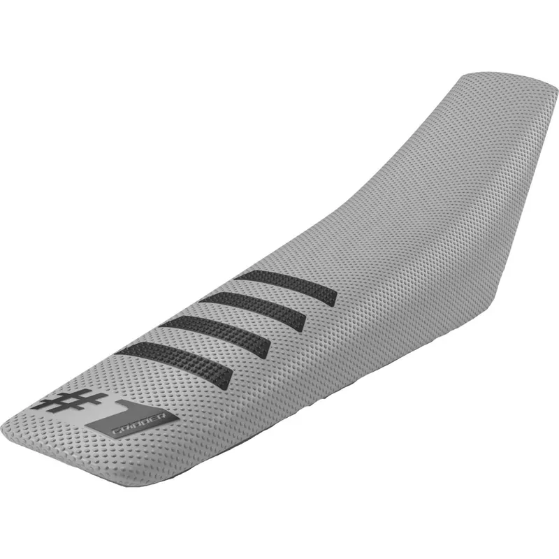 Expressz kézbesítés [ Onegripper ] Housse de Selle Ribbed Gris Clair/Noir