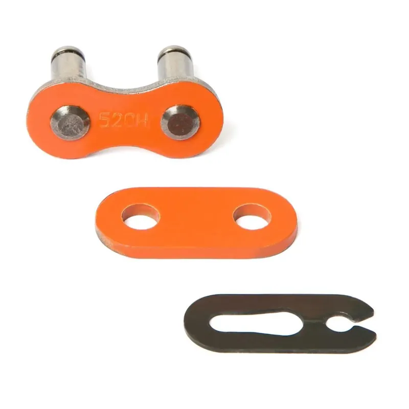 Szezonális akció [ Maciag Offroad ] Moto Attache rapide Chaîne GP Core 520, Orange, super renforcée, Clip
