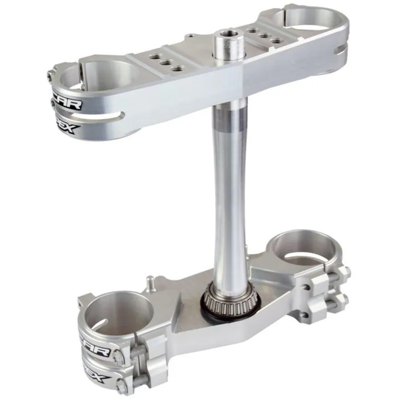 [ SCAR ] Té de Fourche Apex Yamaha YZ 250 15-, Fantic XX 250 21-, Argent, Offset 25 mm Exkluzív ajánlat