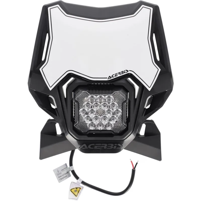 [ Acerbis ] LED Lampenmaske Lumen-X Noir Szuper ajánlat