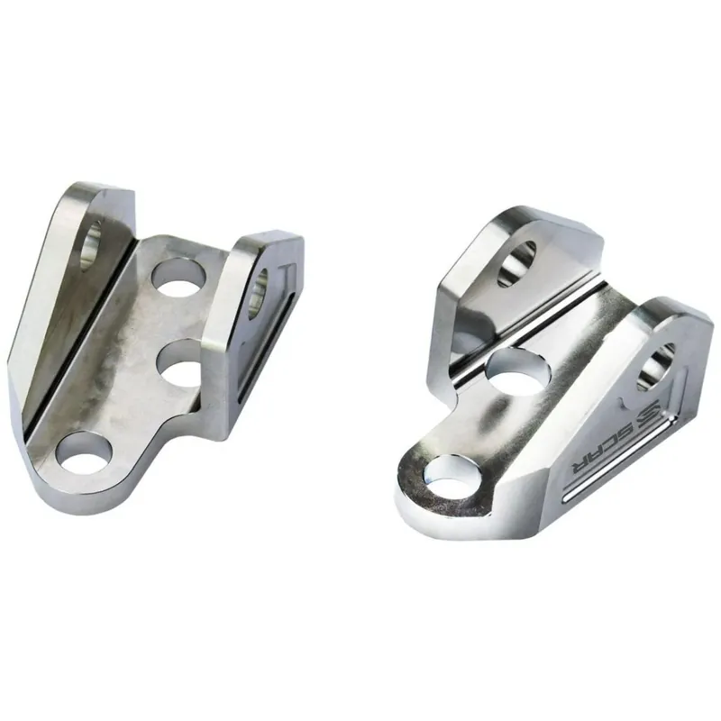 [ SCAR ] Supports de fixation pour repose-pieds Titan Yamaha YZ250F 24-, YZ450F 23-, Fantic XXF250/450 24- Expressz szállítás