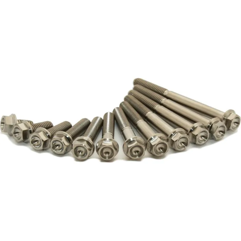 Ajánlat [ SCAR ] Jeu de clés à fourche en titane M6 x 30, 2 pièces pour KTM SX 65 10-20, Husqvarna TC 65 17-20