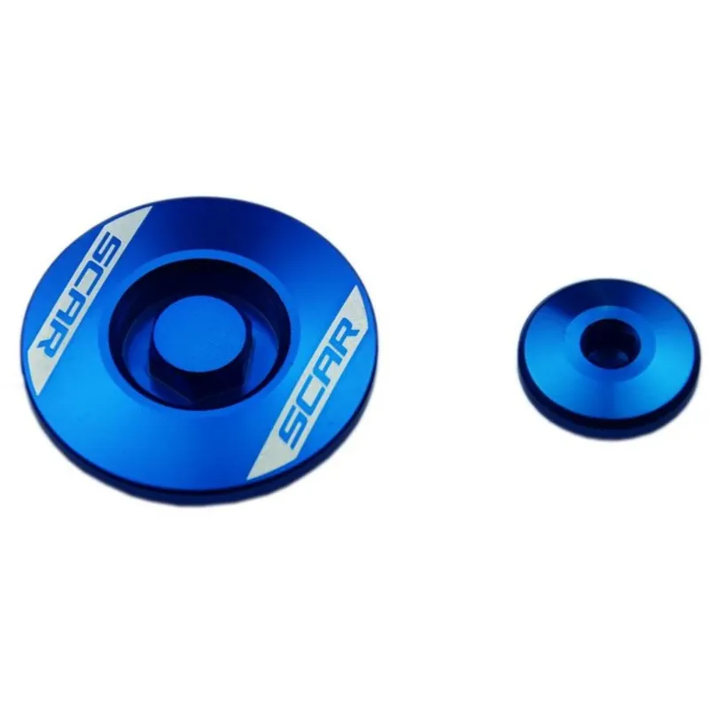 Ne maradj le [ SCAR ] Jeu de bougies d‘allumage Bleu, Yamaha YZ250F 14-, YZ450F 10-22, WR250F 15-, WR450F 16-23