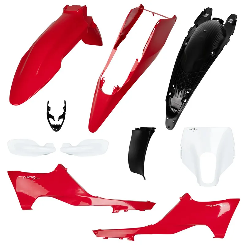 Gyors kiszállítás [ Stark ] Kit Plastique Full Varg EX 25-, Rouge
