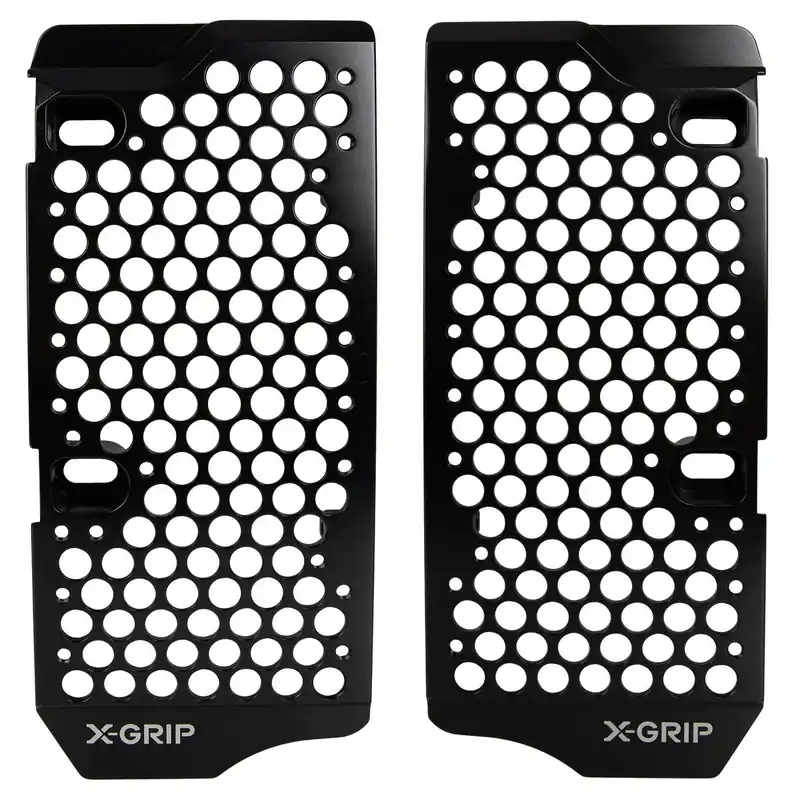 Biztonságos fizetés [ X-Grip ] Protections des Radiateurs Aluminium Beta RR 2T/4T 24-, Noir