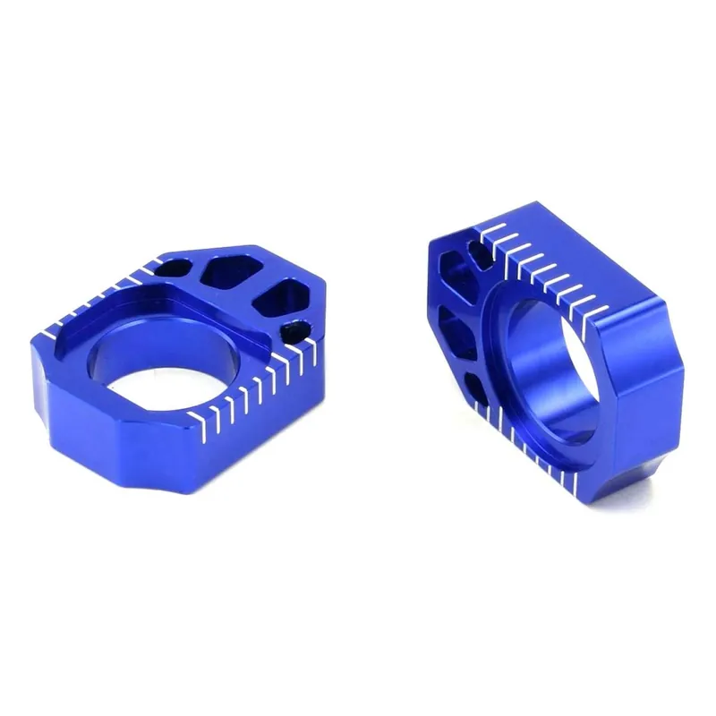 Gyors szállítás [ Zeta ] Tendeur de Chaine Bleu, Yamaha YZ 125/250 17-21, YZF/WRF 250/450