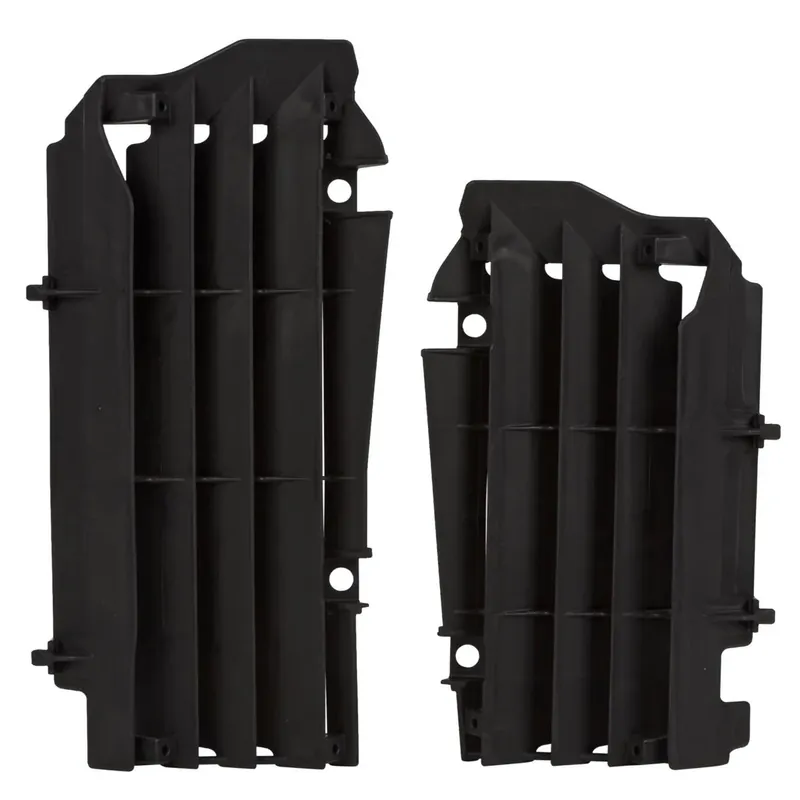 [ Polisport ] Grilles de Radiateur Kawasaki KXF 250 2017, Noir Gyors kiszállítás