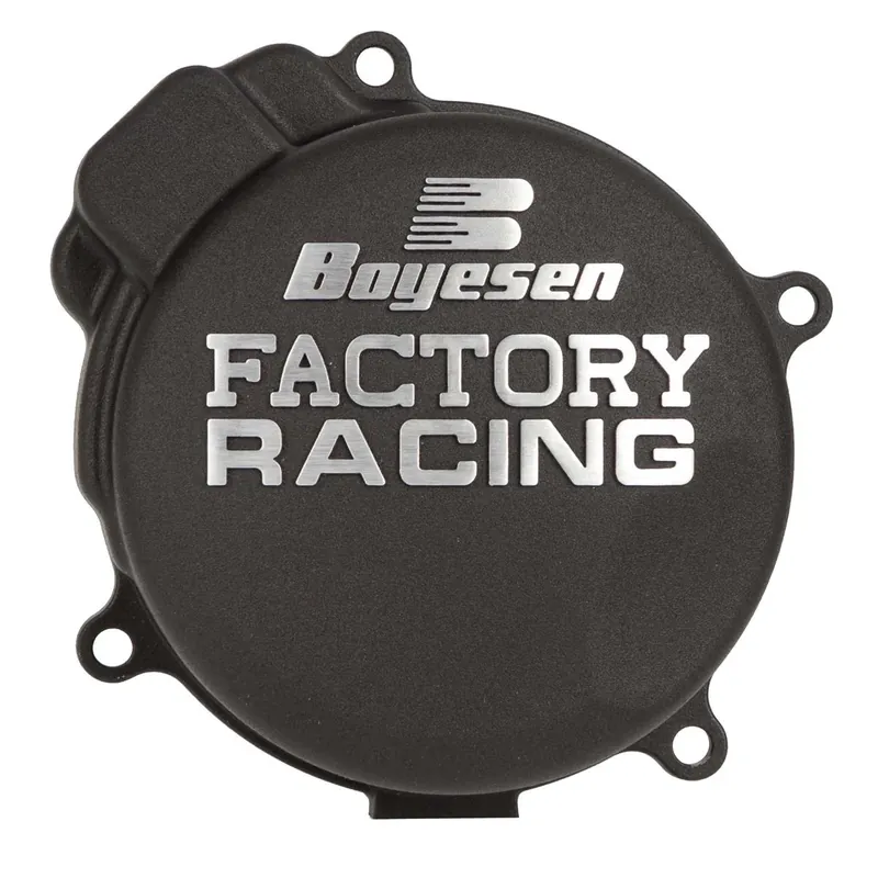 Kedvezmény [ Boyesen ] Couvercle de Carter d‘Allumage Factory Husaberg TE 125, Husqvarna TC 125, KTM SX 125/150, EXC 125, Noir