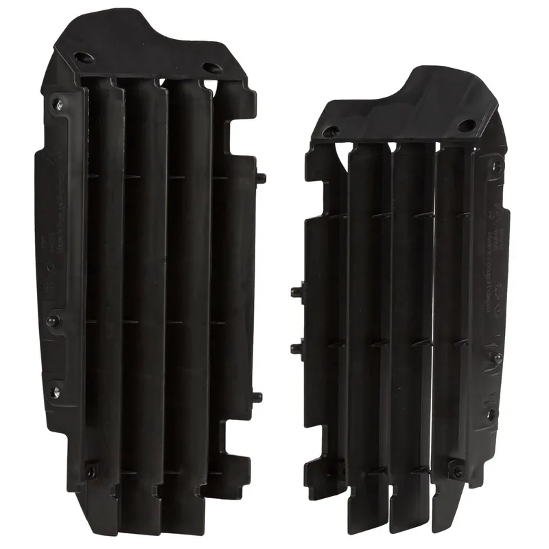 Árcsökkenés [ Polisport ] Grilles de Radiateur Kawasaki KXF 250 13-16, Noir
