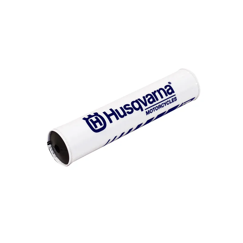 Népszerű [ Blackbird Racing ] Mousses de Guidon universel Husqvarna, Blanc/Bleu