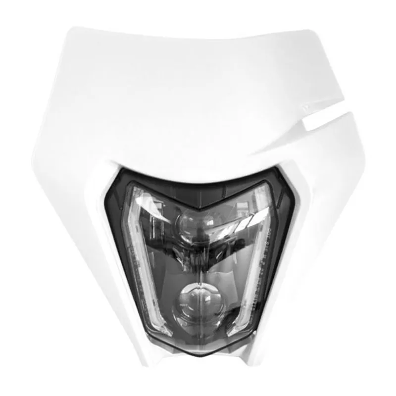 Utolsó esély [ RTECH ] Plaque Phare Replica KTM EXC/EXC-F 14-23, Blanc