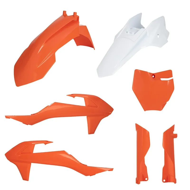 Alacsony ár [ Acerbis ] Kit Plastique Full KTM SX 50 16-, SX-E 5 21-, Orange/Blanc