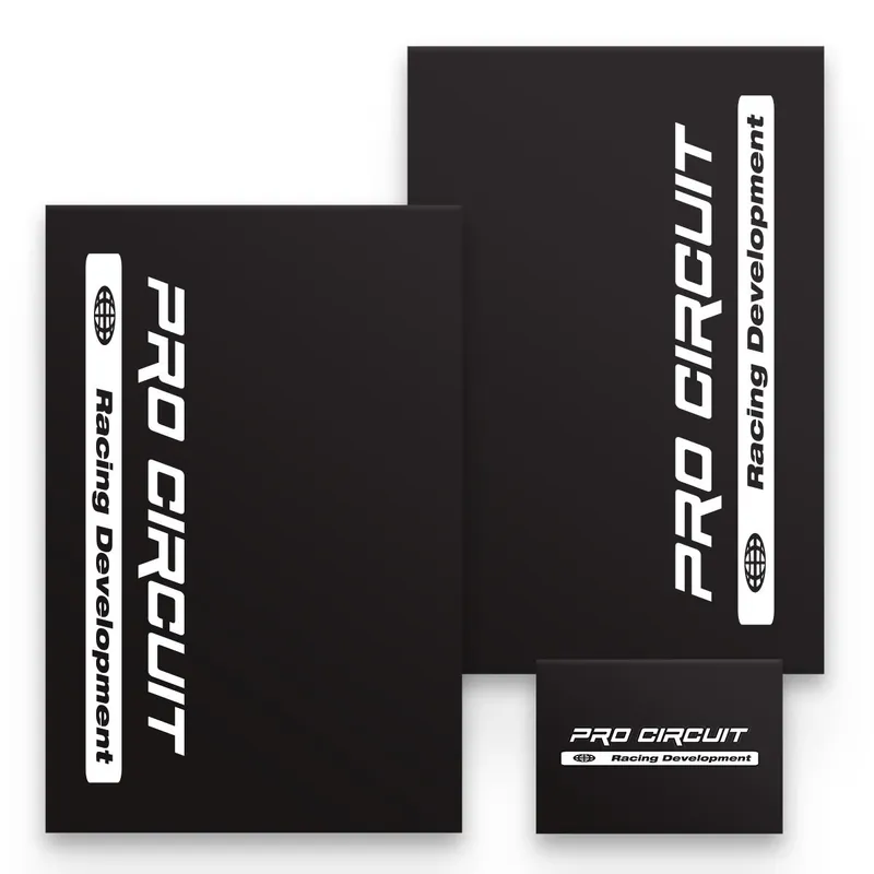Népszerű [ Maciag Offroad ] Autocollants de Protection de Fourche Pro Circuit, Noir/Blanc