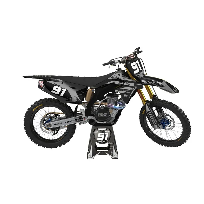 Olcsó [ Maciag Offroad ] Kit Déco Race 9 Suzuki RMZ 450 08-17