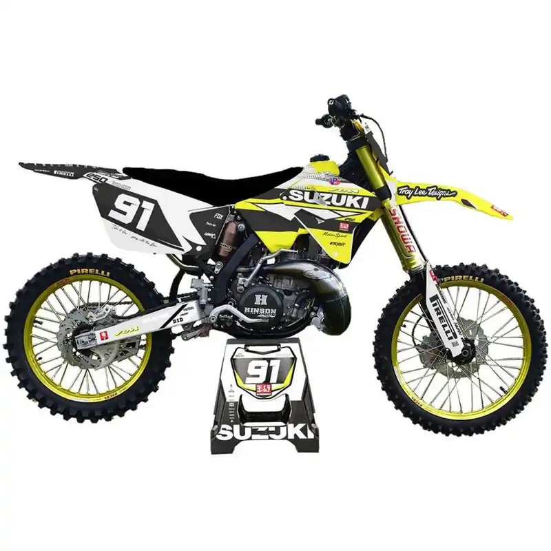 Újdonság [ Maciag Offroad ] Kit Déco Race 13 Suzuki RM 250 01-09