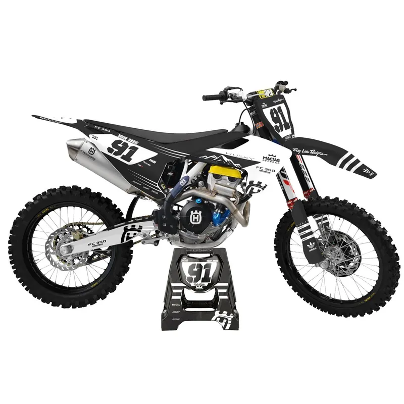 [ Maciag Offroad ] Kit Déco Race 1 Husqvarna FC 350 16-18 Árcsökkenés