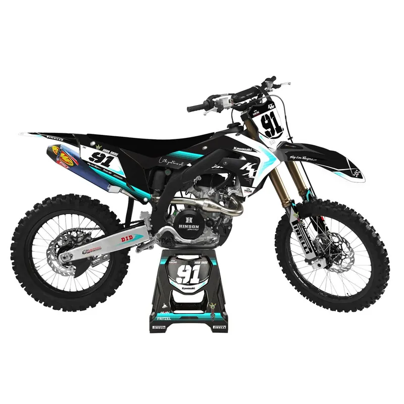 Rendeld meg most [ Maciag Offroad ] Kit Déco Race 3 Kawasaki KX 450F 19-