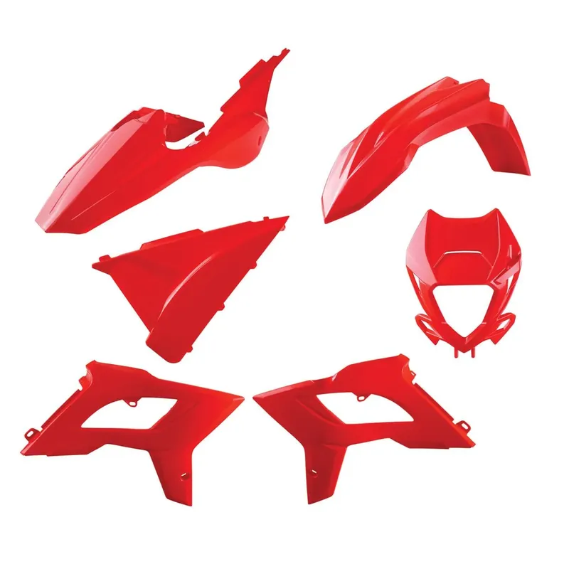 [ Polisport ] Kit Plastique Restyle Beta RR 2T/4T 18-19, Rouge Árcsökkenés