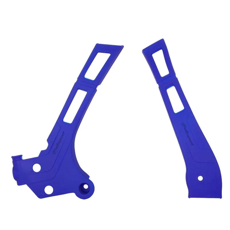 Szuper ajánlat [ Polisport ] Protections de Cadre Anti-Dérapante Yamaha YZ 125/250 05-20, Bleu