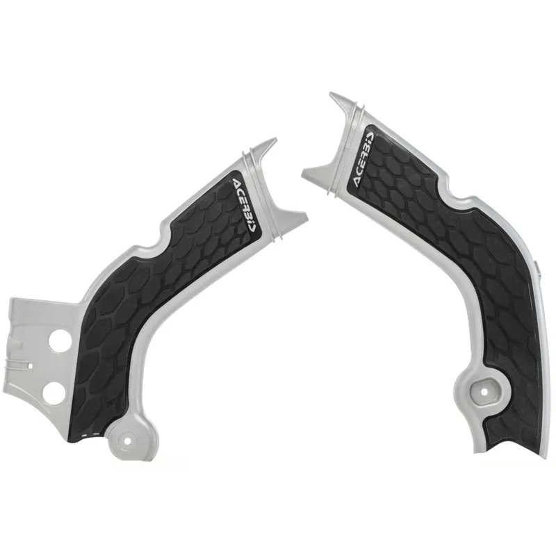 [ Acerbis ] Protections de Cadre Anti-Dérapante X-Grip Honda CRF 250 20-, CRF 450 19-20, Gris/Noir Nézd meg most