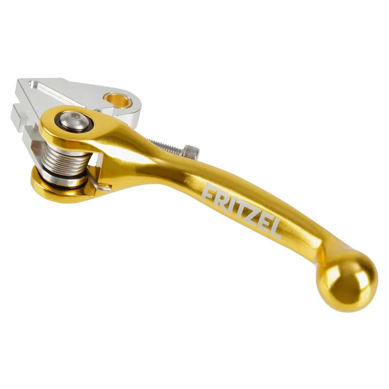 [ FRITZEL ] Levier d‘Embrayage Kuppelmeister Kawasaki KX 65/85 -18, KX 125 -05, Aluminium, Réglable, Or Legjobb ár