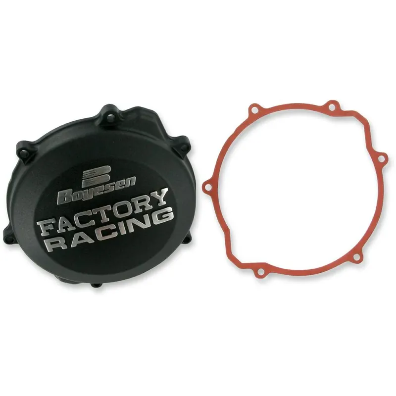 Ne maradj le [ Boyesen ] Couvercle de Carter d‘Embrayage Factory Yamaha YZ 250 99-19, Noir