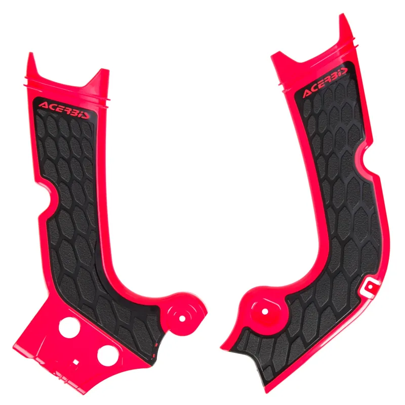 [ Acerbis ] Protections de Cadre Anti-Dérapante X-Grip Honda CRF 250/450, Rouge/Noir Akciós ár