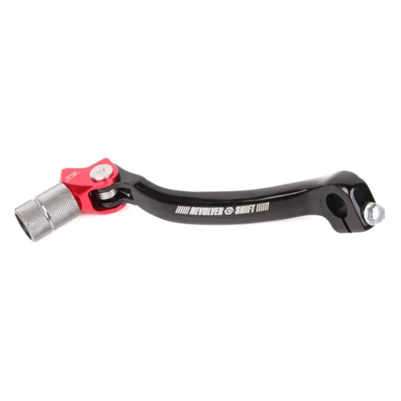 Kihagyhatatlan ajánlat [ Zeta ] Sélecteur de Vitesse Revolver Honda CRF 250 10-17, Rouge/Noir
