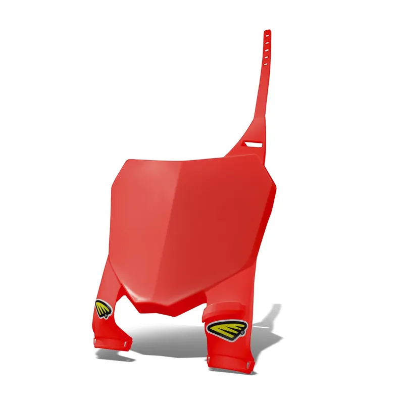 [ Cycra ] Plaque Avant Stadium Honda CRF 250 14-17, CRF 450 13-16, Rouge Prémium