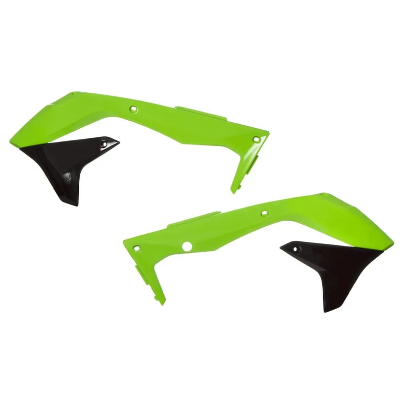 [ Acerbis ] Ouie de Radiateur Kawasaki KX 450F 16-18, Vert/Noir Rendeld meg most